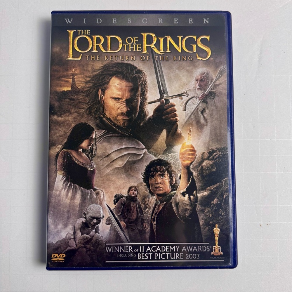 The Lord of the Rings: The Return of the King DVD - Blue Case